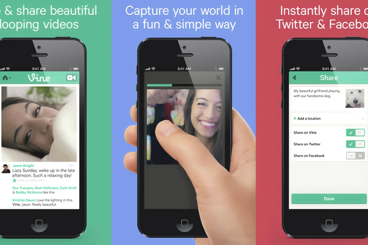 Twitter has just launched its new Vine video sharing service