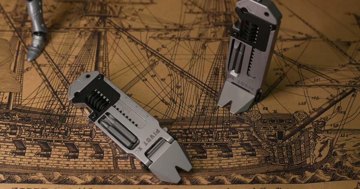 Innovative multitool folds into a powerful crowbar