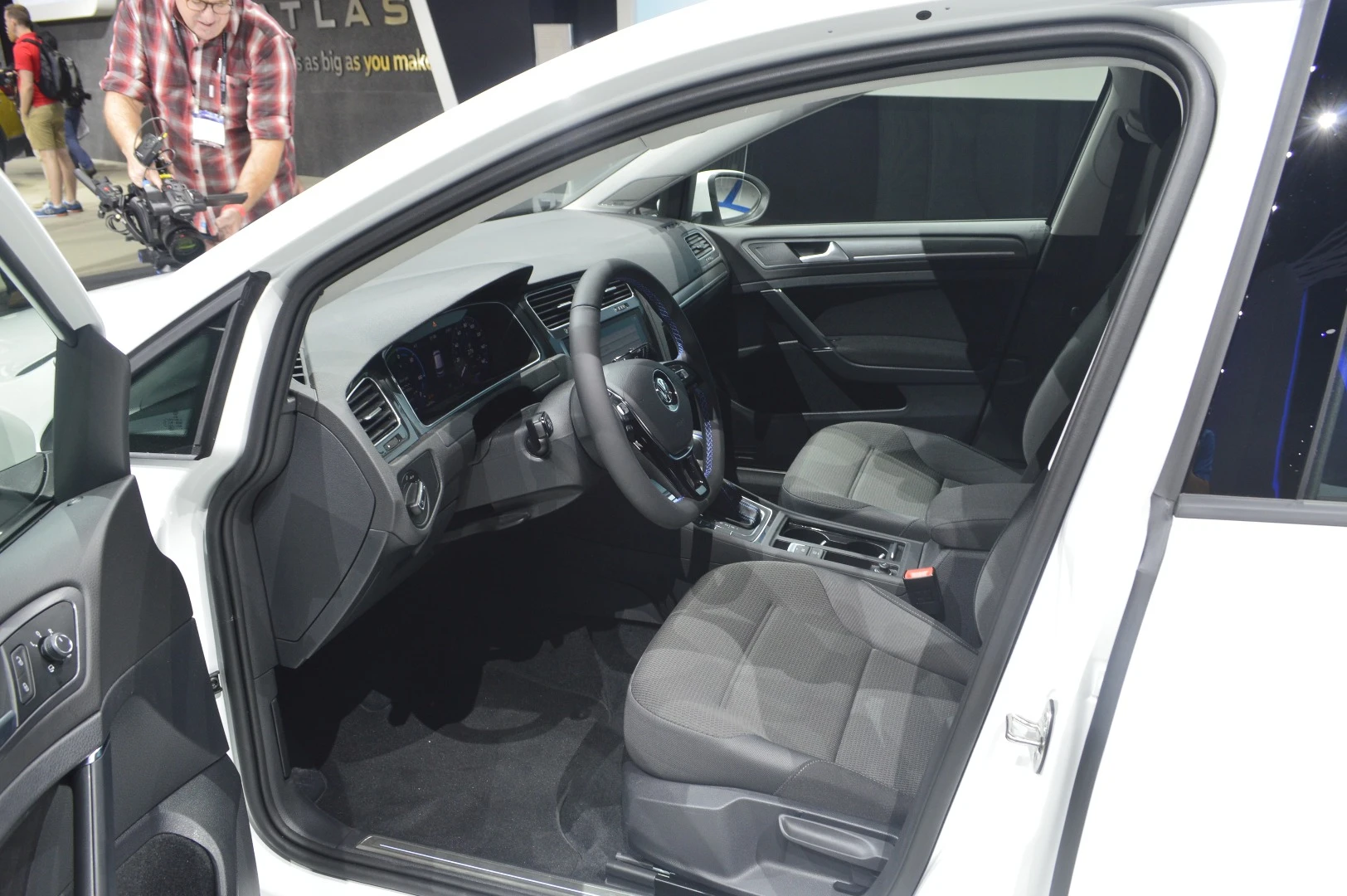 The SEL Premium version of the 2017 e-Golf can be bought with an optional Driver Assistance Package