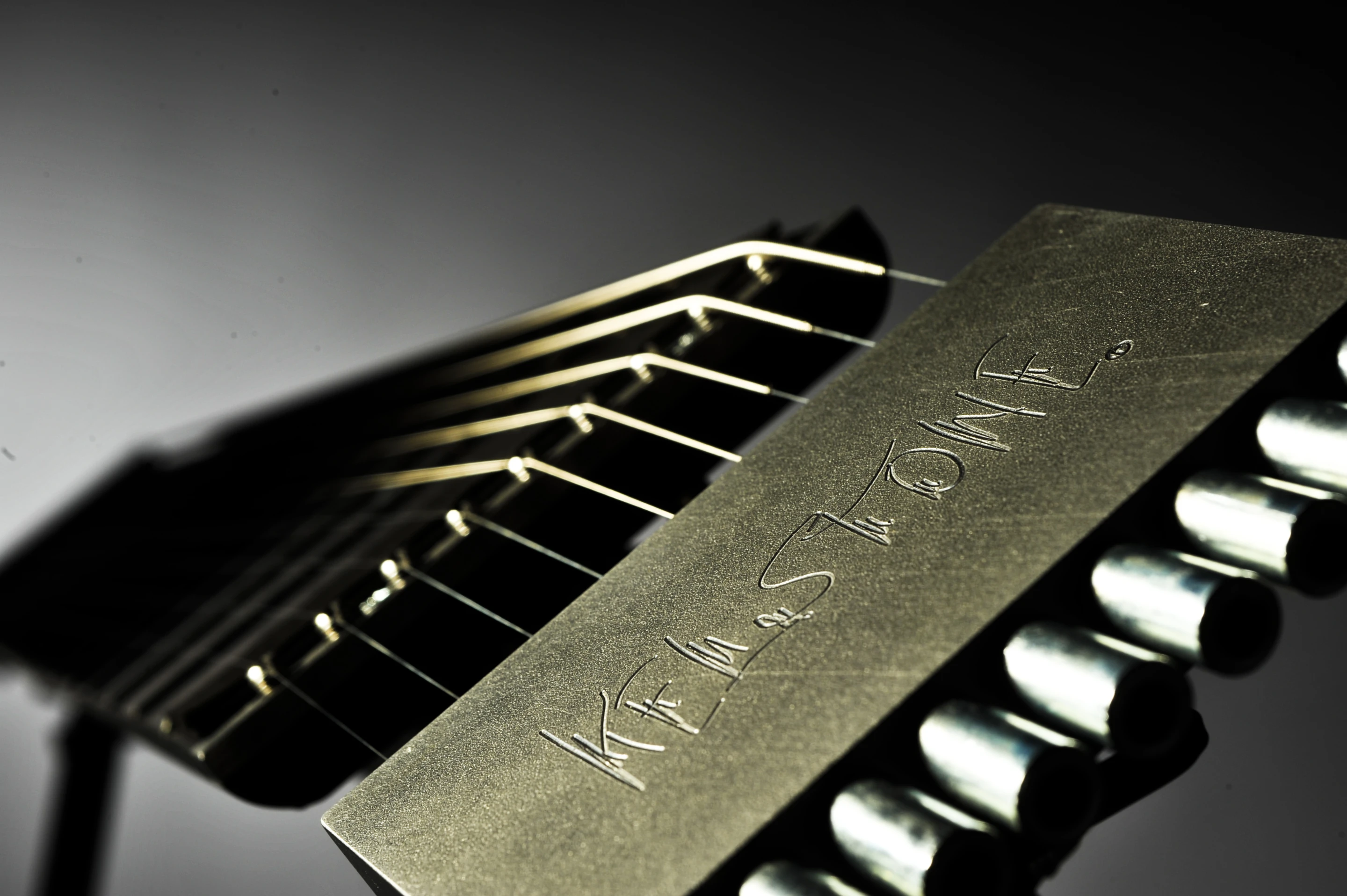 Guaranteed to turn heads, the Kelstone 9-string instrument