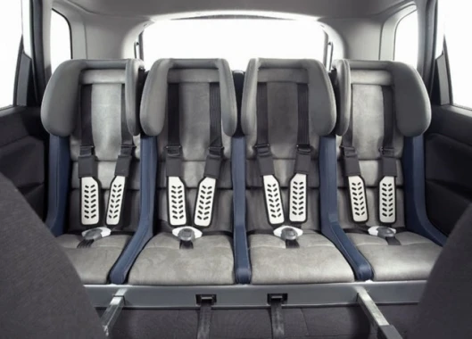 The car seat is independent of existing car seat fixtures