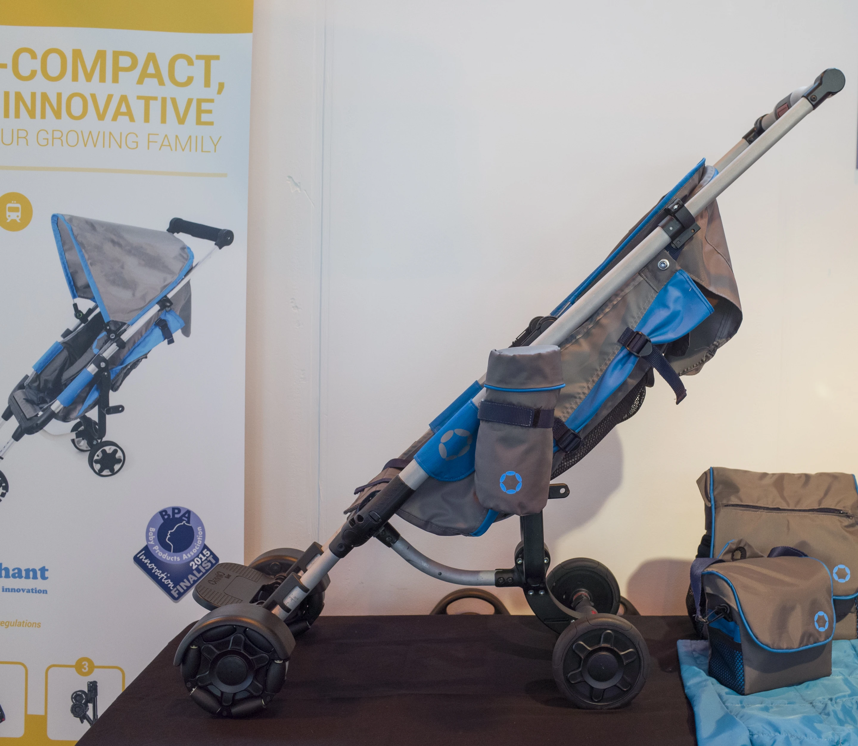 The OmniO Rider in stroller mode (Photo: Simon Crisp/Gizmag.com)