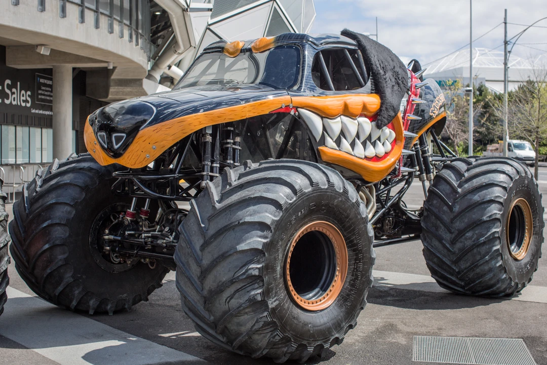 Monster Mutt before the show (Photo: Noel McKeegan/Gizmag.com)