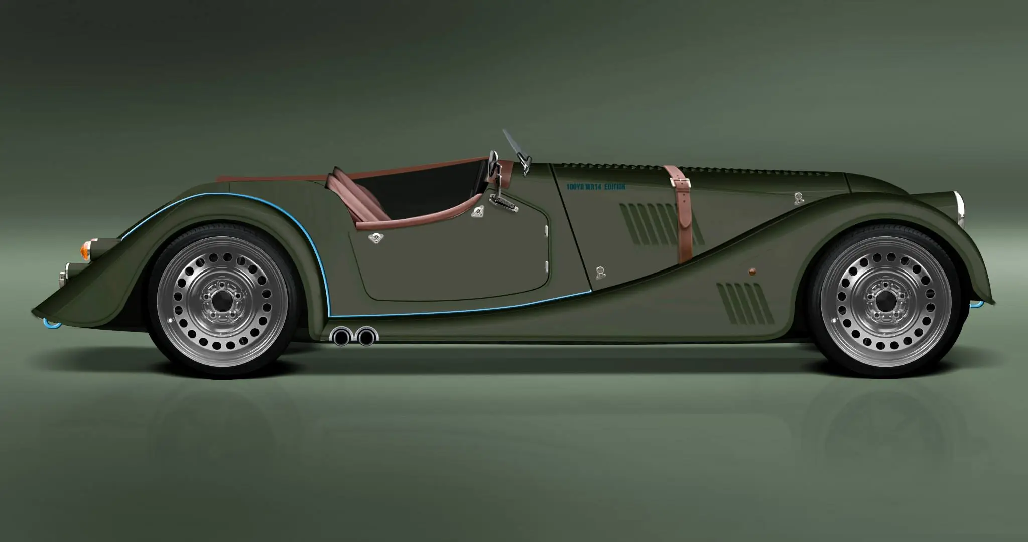 The Morgan Plus Speedster is a limited edition