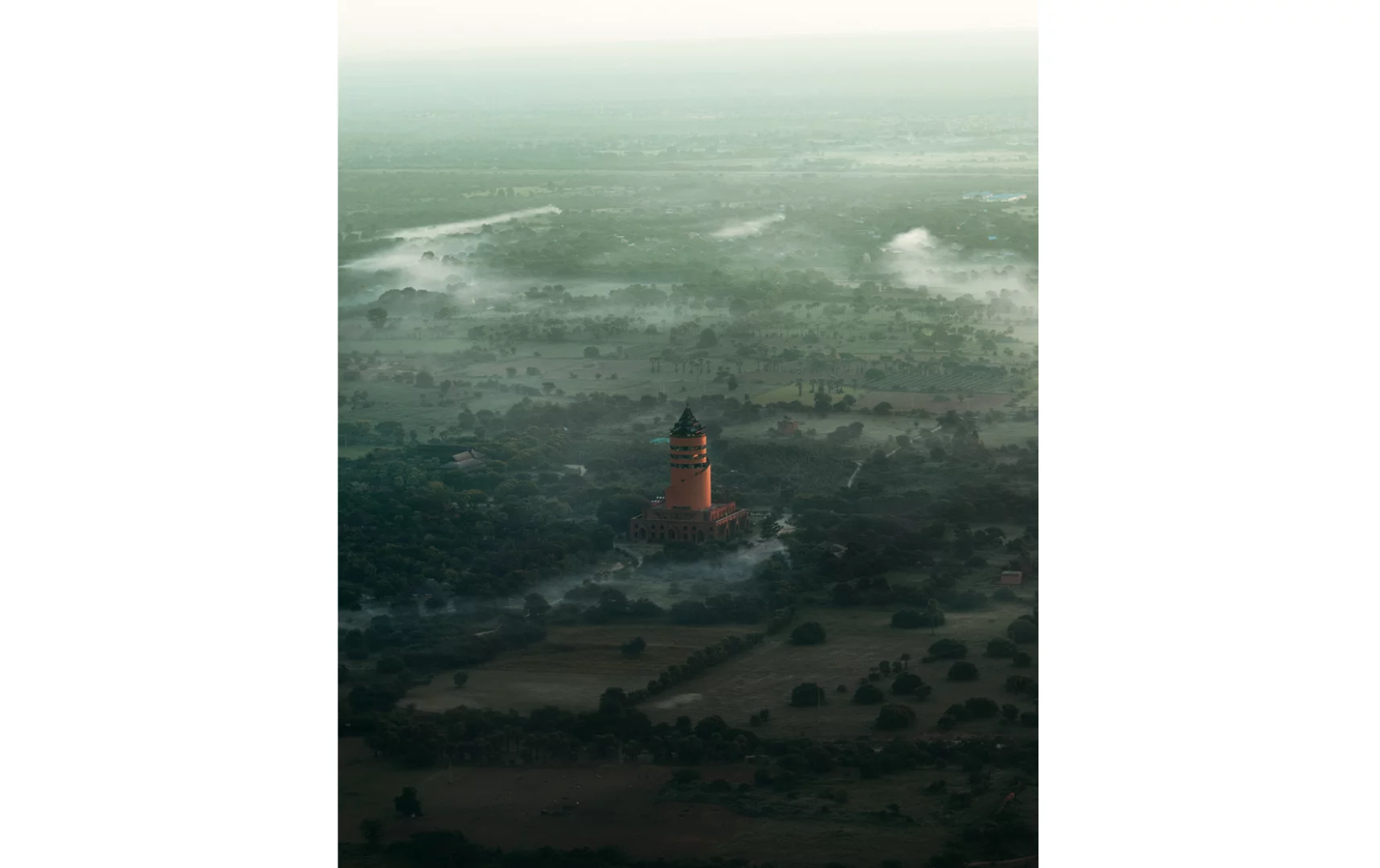 Temples in Myanmar. (Credit: Dimitar Karanikolov / Behance CC BY-NC-ND 4.0)