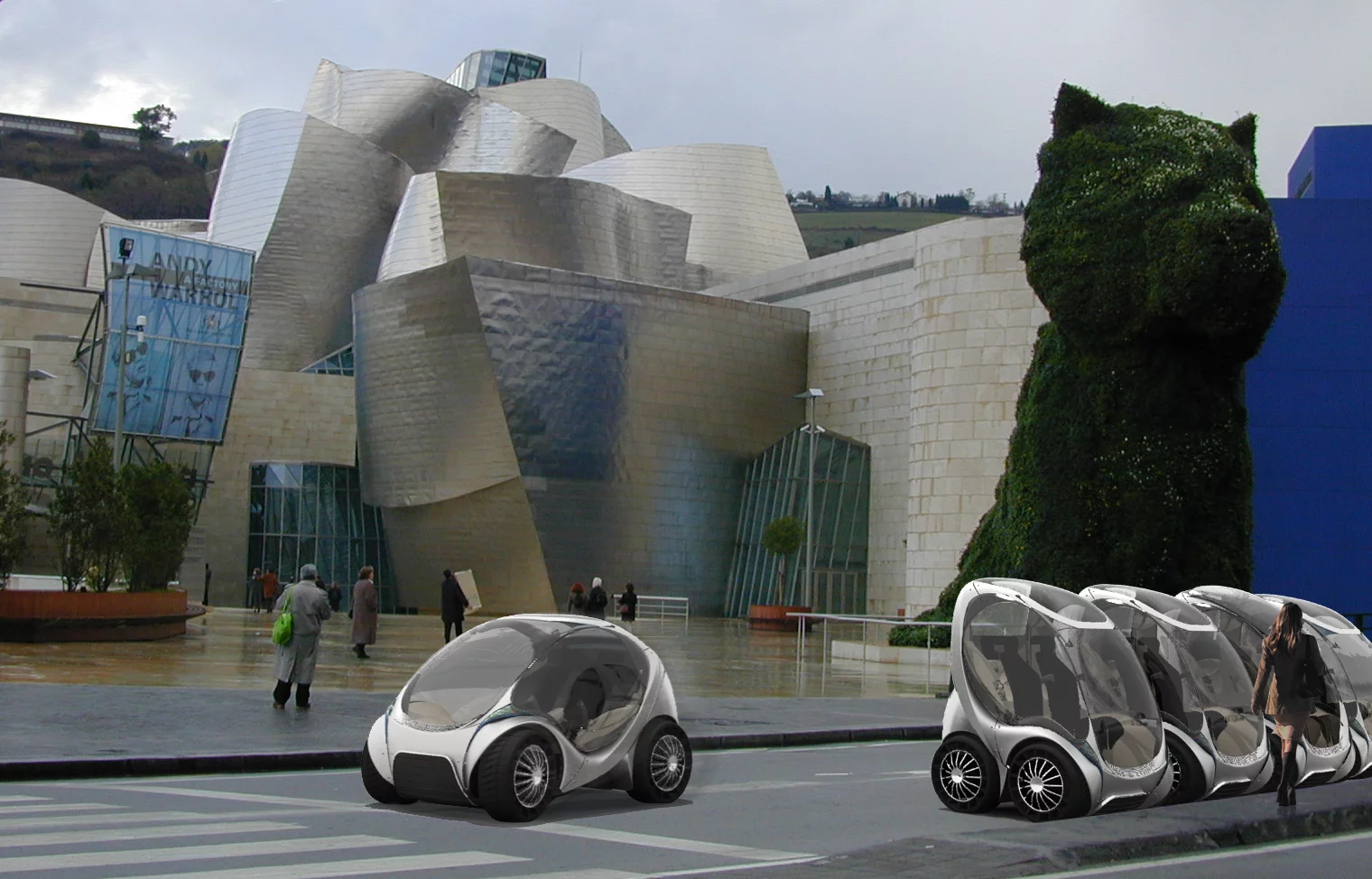 The Hiriko is envisaged as an inner-city car