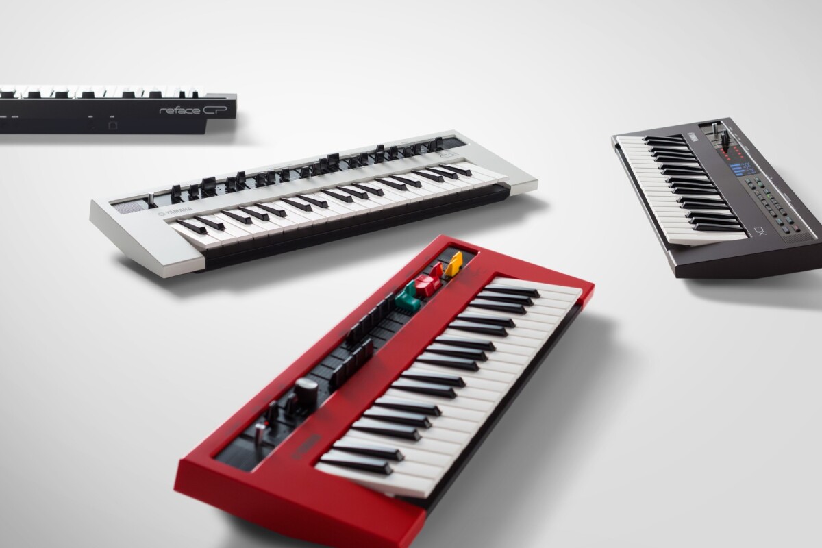 Yamaha says its new reface series keyboards offer portability and a powerful sound
