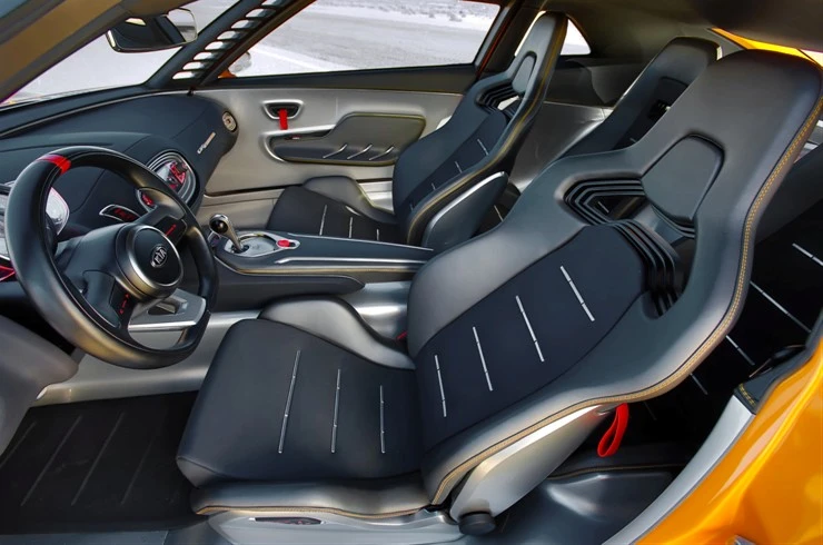 The GT4 Stinger interior