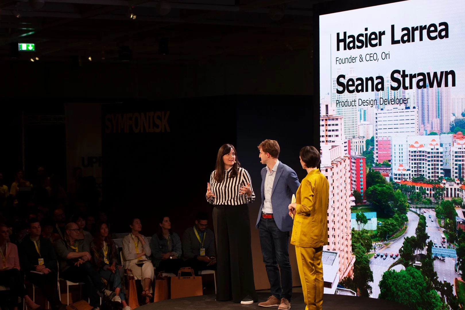 Rognan was developed in collaboration with Ori, a furniture start-up that grew out of a collaboration between MIT Media Lab students and designer Yves Behar