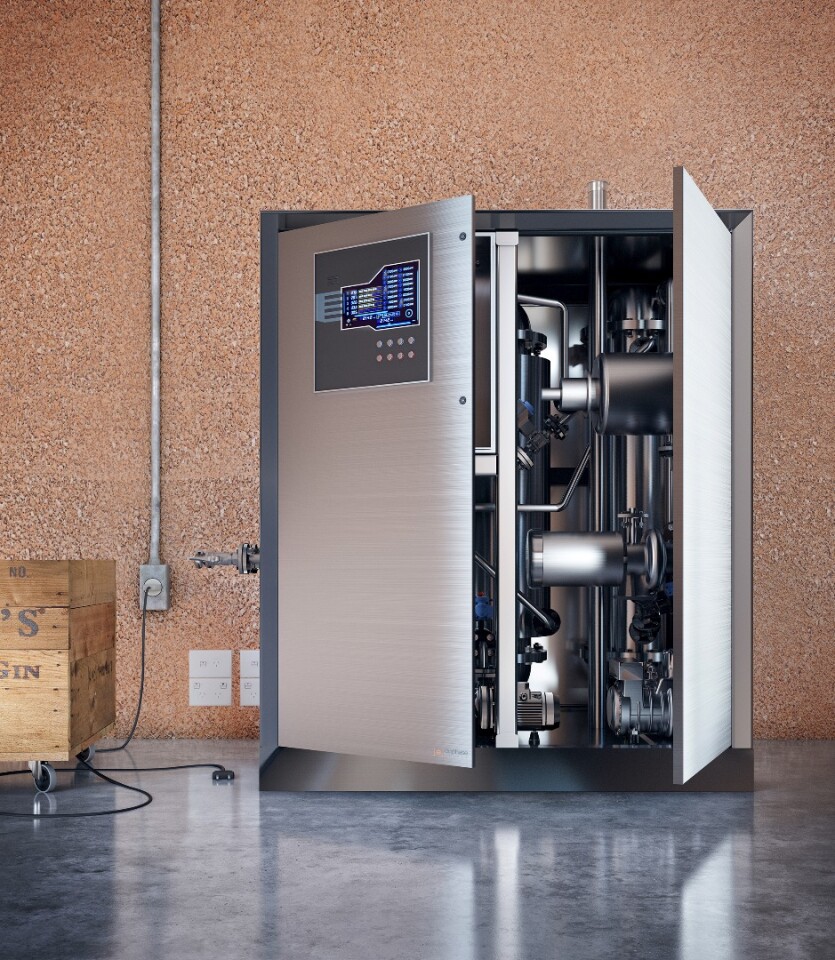 A render showing what the planned residential CLES unit might look like