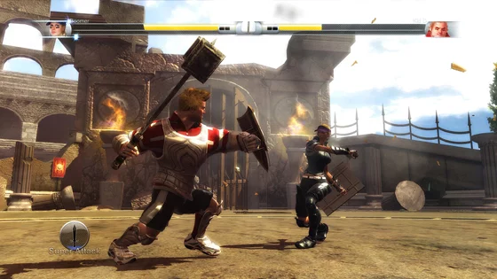 Sports Champions sword and shield dueling