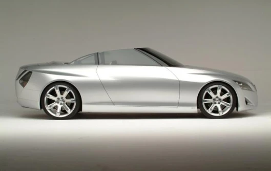 Last year's related concept car, the LF-C