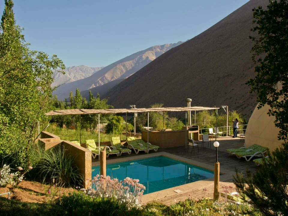 Poolside at Elqui Domos