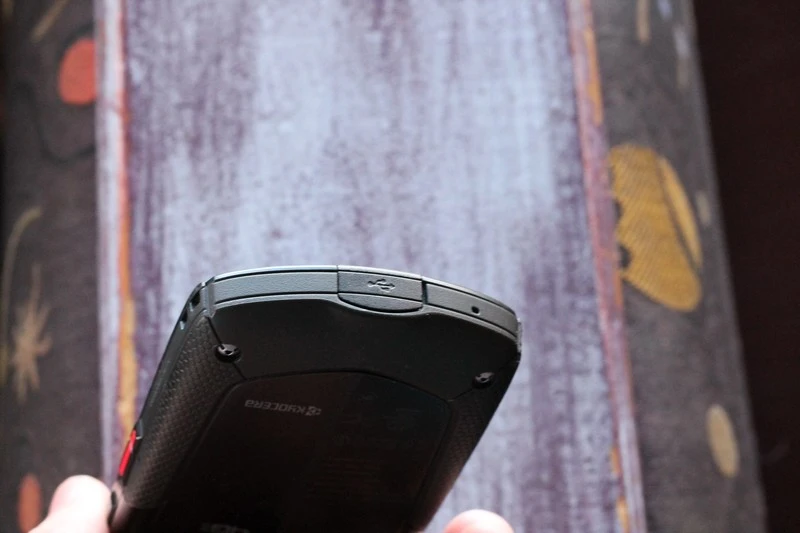 The bottom USB port gets a waterproof cover