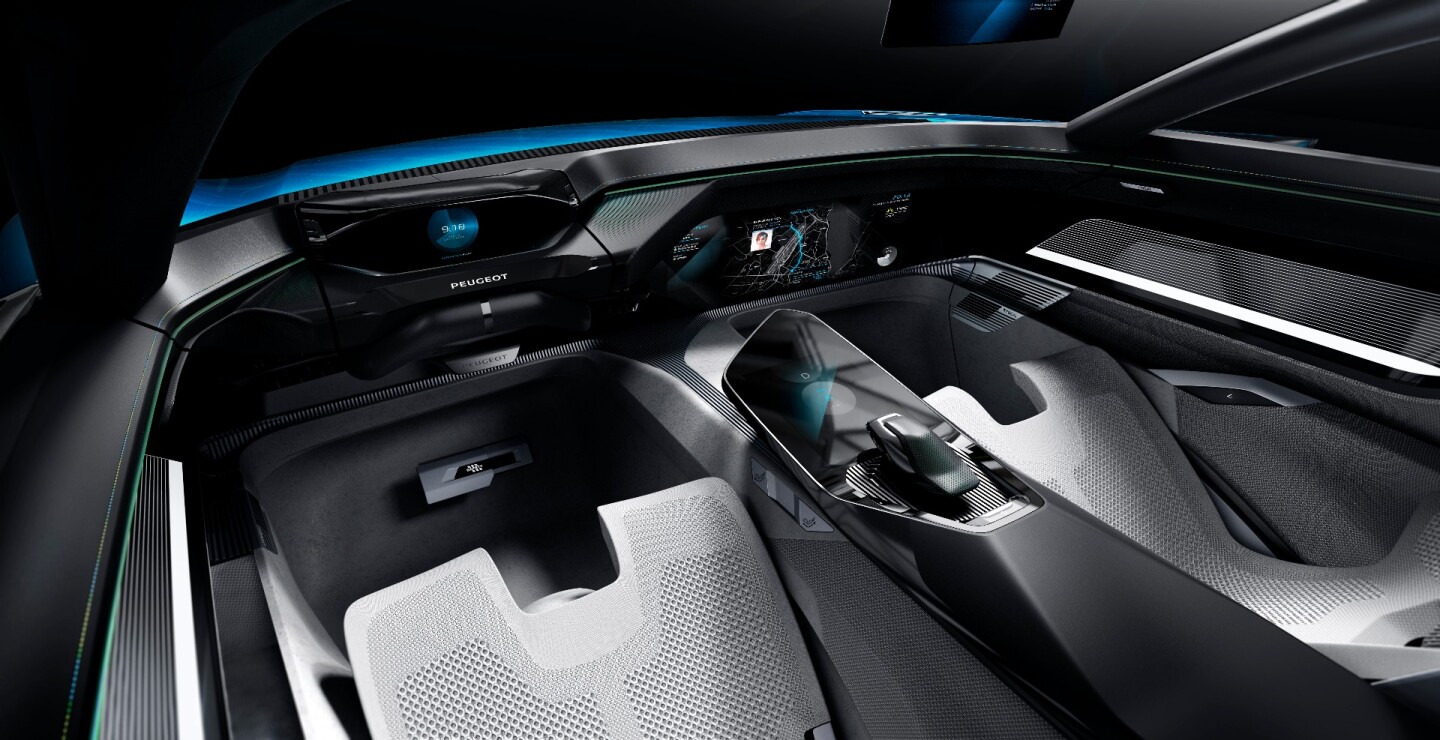Behind the wheel of the Peugeot Instinct