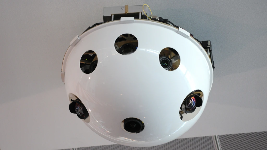 ISIS overcomes the shortfalls of traditional fish-eye surveillance cameras to provide perfectly detailed, 360-degree, edge-to-edge images (Image: DHS S&T)
