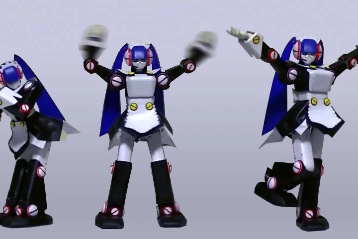 Dr. GIY's Pre-made Me is a 52 cm tall dancing robot maid (Photo: Dr. GIY)