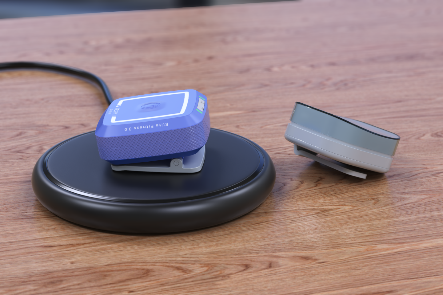 One charge of the Respa's battery, performed using an included wireless Qi charger, should reportedly be good for up to 36 hours of use