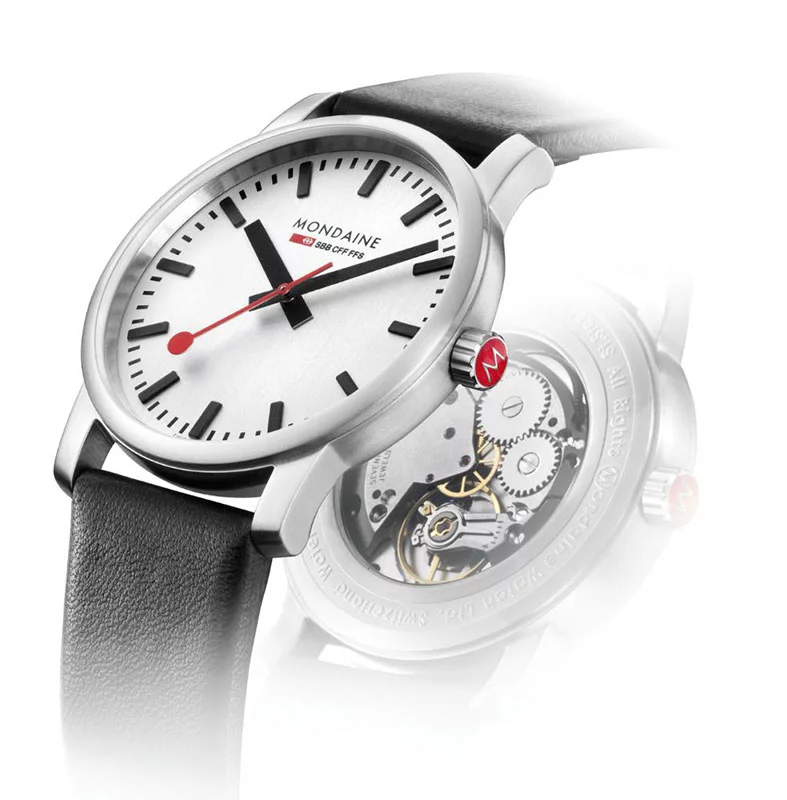 Mondaine Vintage - 41 mm diameter in steel