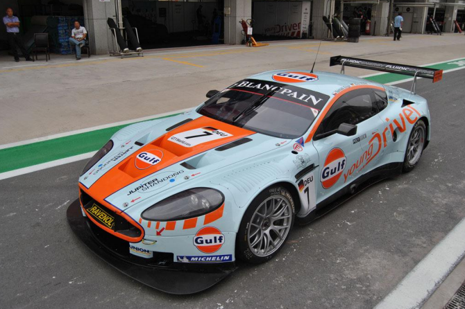 Power came from a 6.0-liter V12