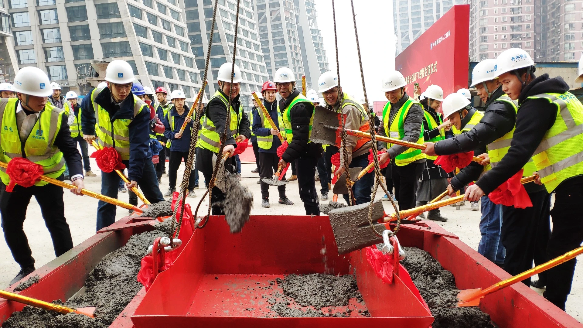 Raffles City Chongqing has taken over six years to construct