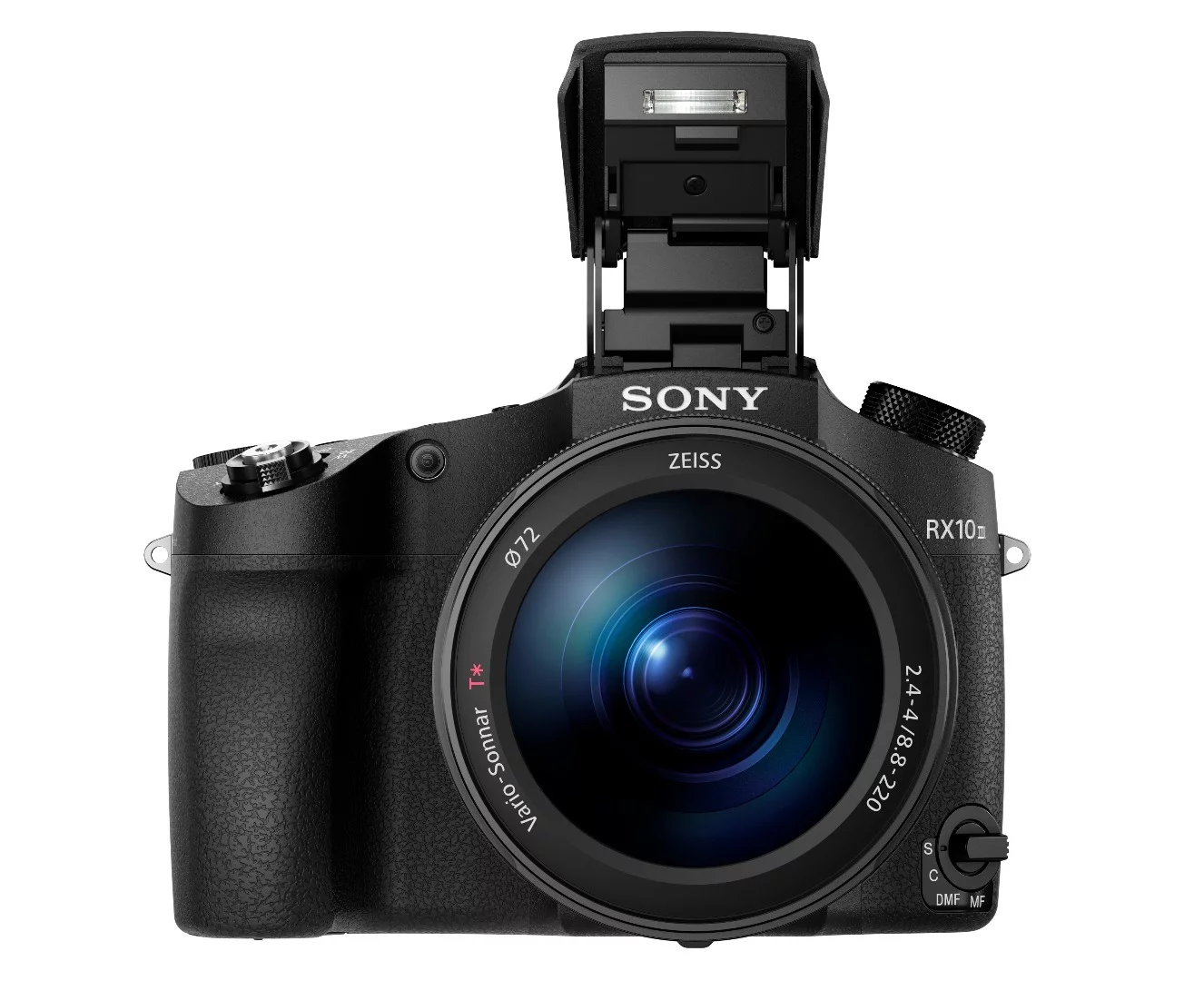 The Sony RX10 III has a pop-up flash