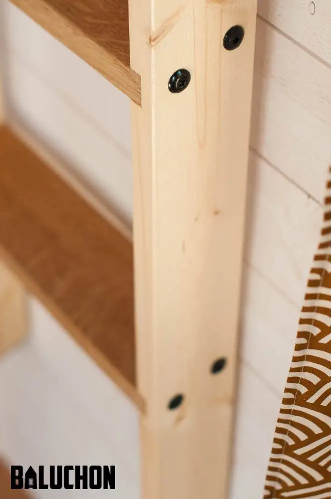 The Ondine's secondary loft is accessed by removable ladder
