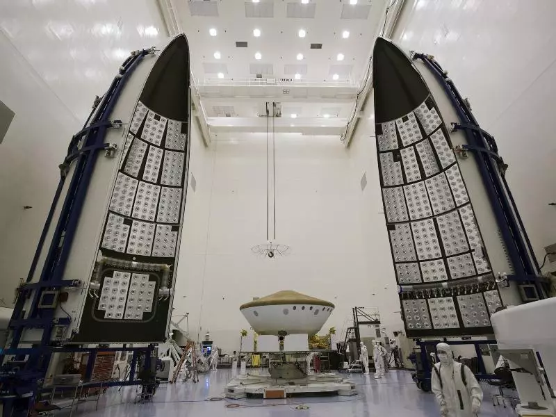 Atlas V protective acoustic faring(Image: NASA)