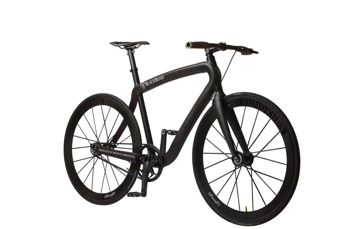 PG-Bike's new ultra-light BlackBraid Fixed commuter bike (Photo: PG.DE)