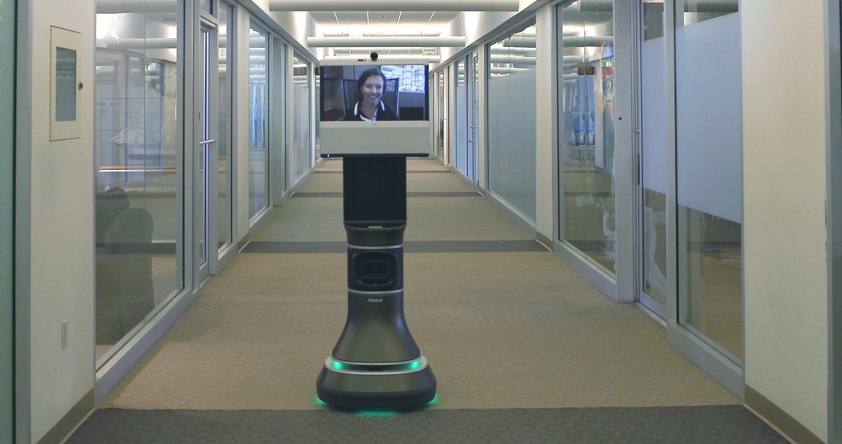The iRobot Ava 500 navigates without user control