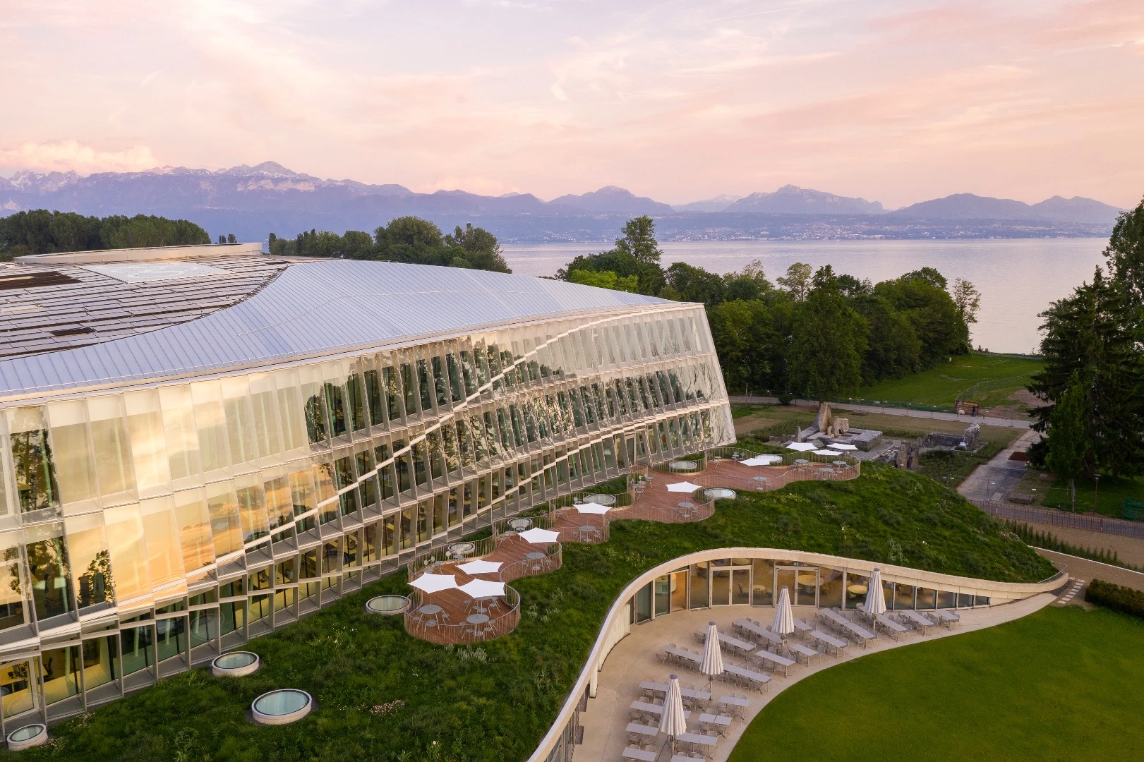 The Olympic House has been awarded LEED Platinum (a green building standard)