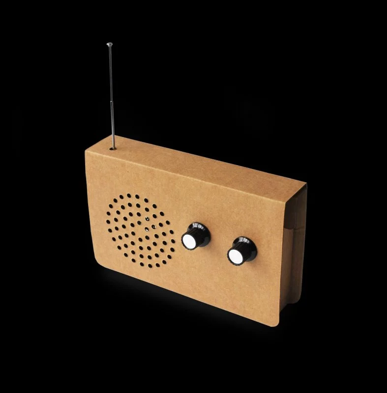 The Card Radio, designed by Chris McNicholl