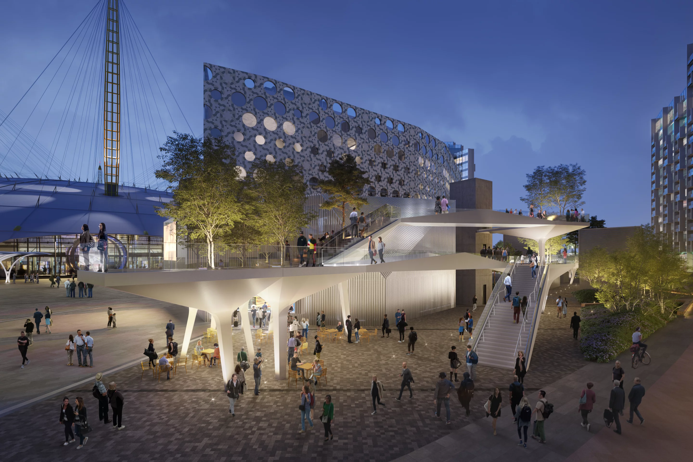 The Tide is designed by Diller Scofidio + Renfro, the firm behind the first phase of NYC's High Line, in collaboration with Neiheiser Argyros