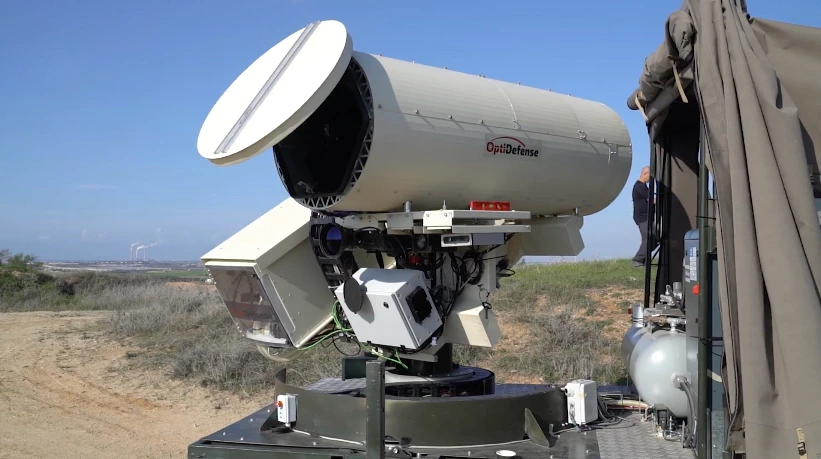 Light Blade being tested near the Gaza border