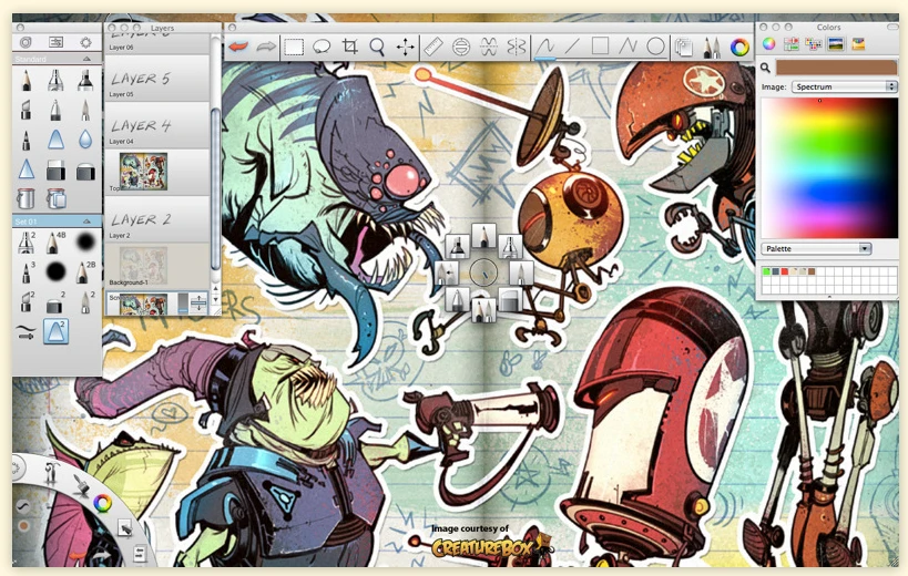 Autodesk's SketchBook Pro Mac app