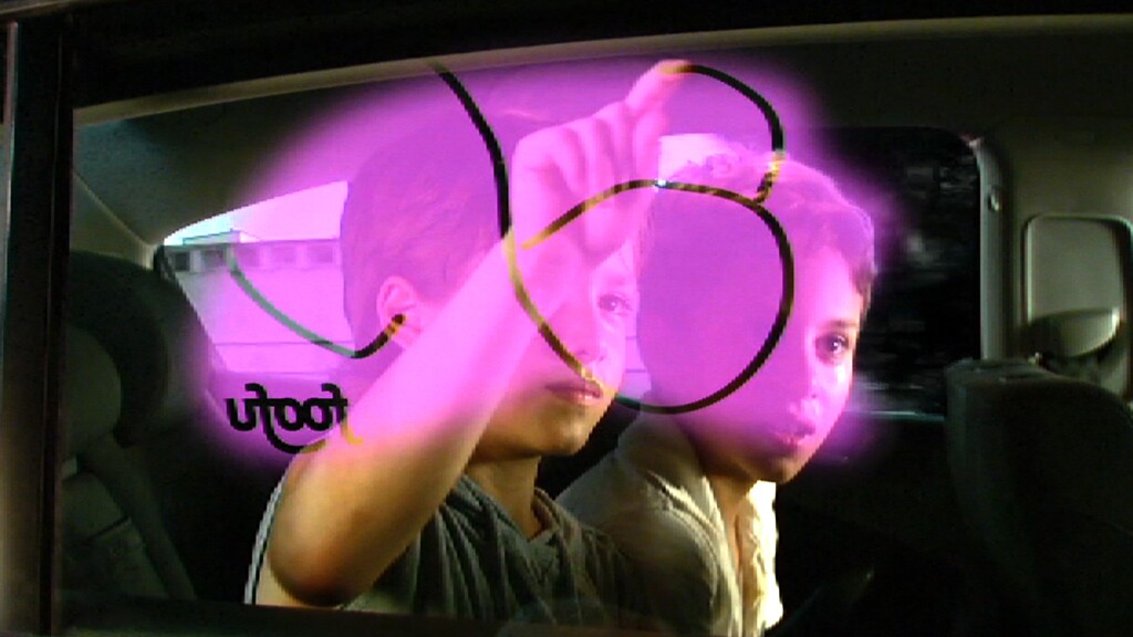 The Foofu app that lets passengers draw on the window