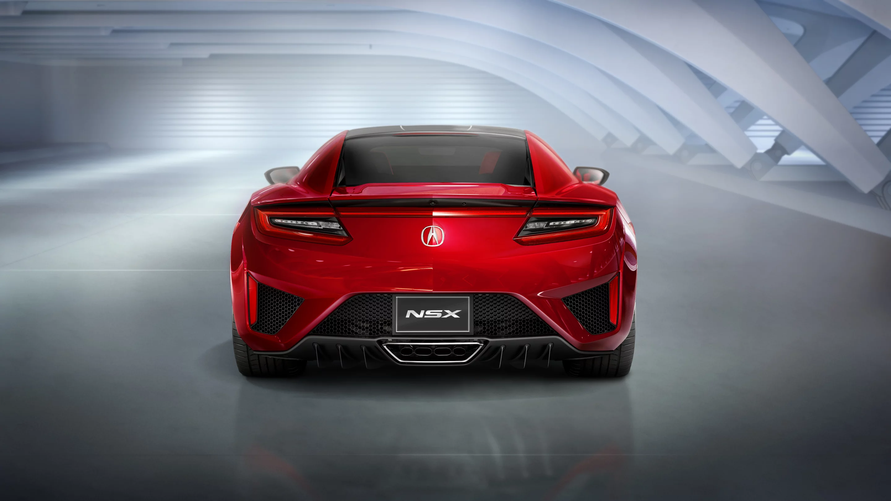 The production spec Acura NSX Version 2.0