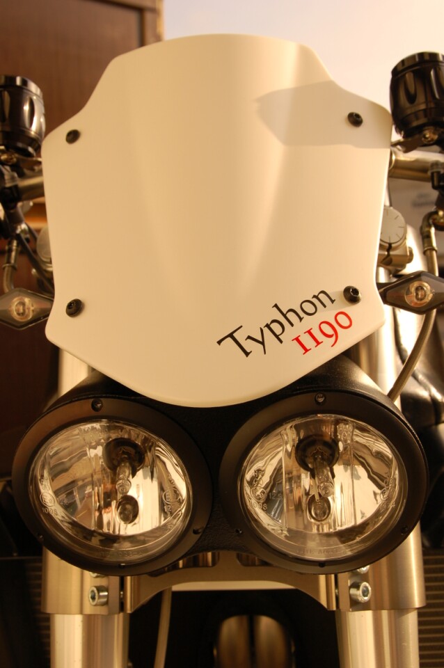 The Buell-based Typhon 1190 streetfighter