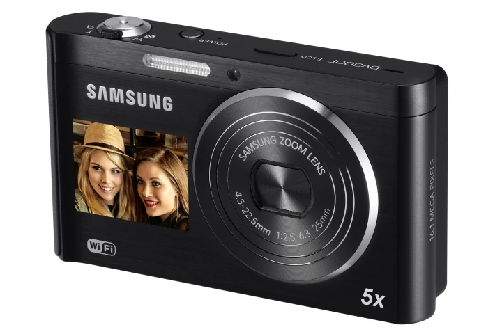 Samsung's new DV300F is its first DualView camera to come with inbuilt Wi-Fi connectivity