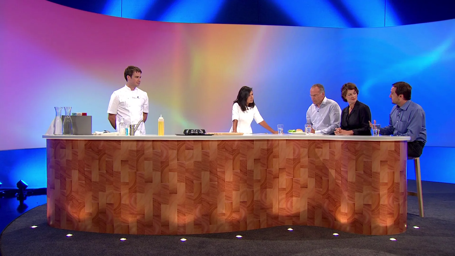 The tasting took place at a press conference in London