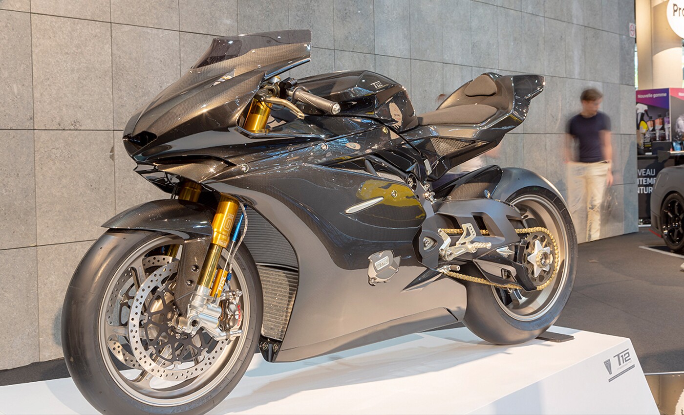 We first wrote about the Tamburini T12 Massimo two years ago, at which time the anticipated price was €300,000 (approximately $341,000 at that time) . Tamburini's exploits in motorcycle design are legendary, encompassing the Ducati 916 and MV Agusta F4. Though the engine began life as a BMW S1000RR, it has been developed to superbike specification and now produces more than 230 hp. The price tag has also grown too. Owning one of the 12 limited edition T12 Massimo track bikes designed by the "Michaelangelo of motorcycling" will set you back a cool $1,000,000.