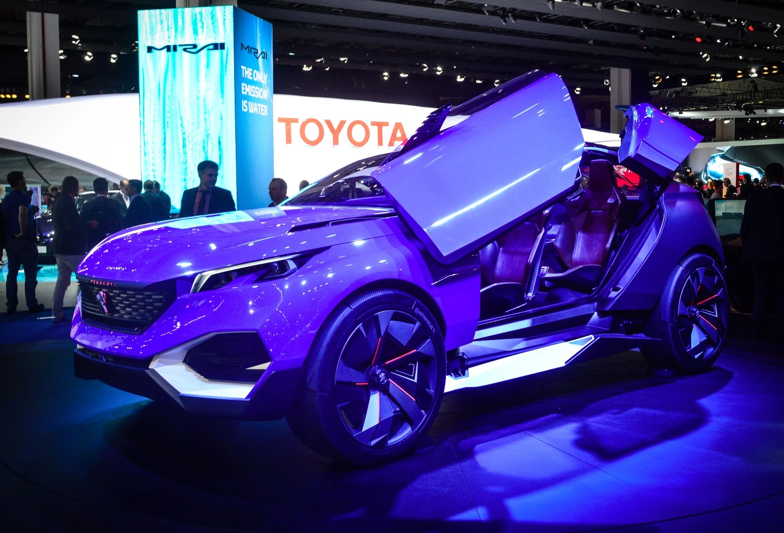 Peugeot Quartz concept at the 2015 Frankfurt Motor Show