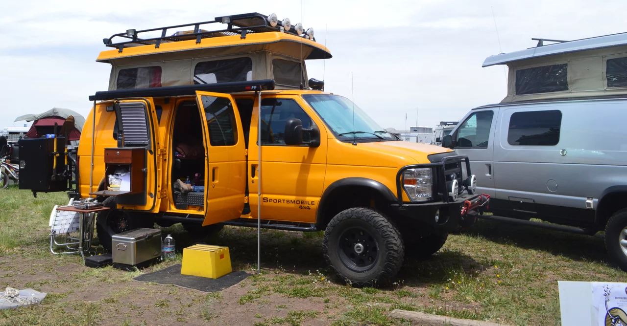 Sportsmobile campers at Overland Expo 2014