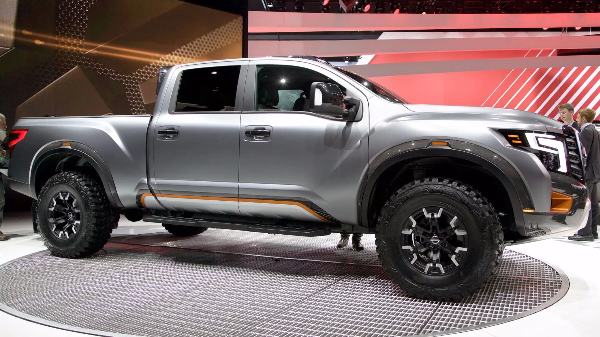 The Titan XD Warrior sits higher than the regular Titan