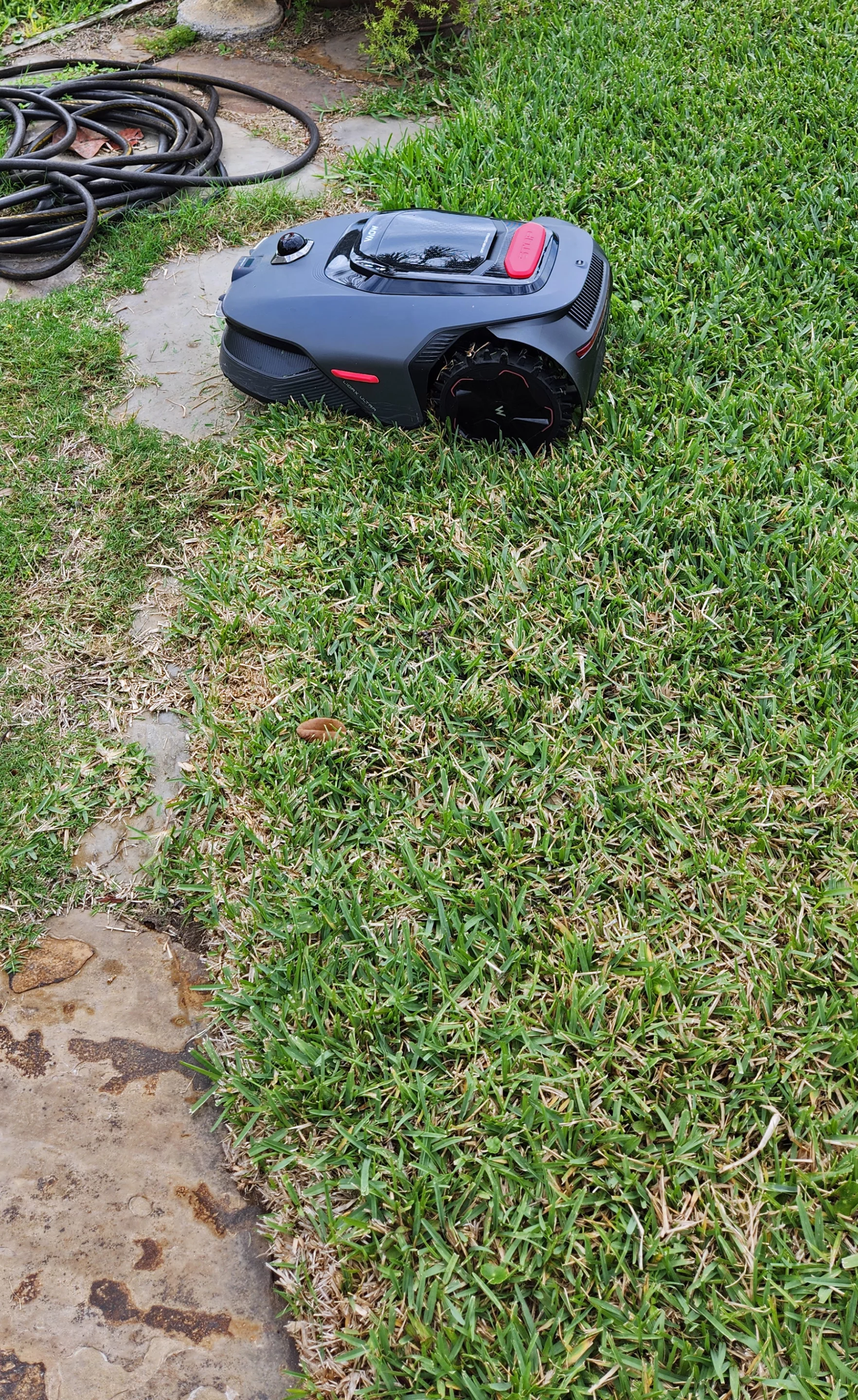 Yes, it was stuck here. Repeatedly. Over and over. Infuriating. Later marked as another no-go zone