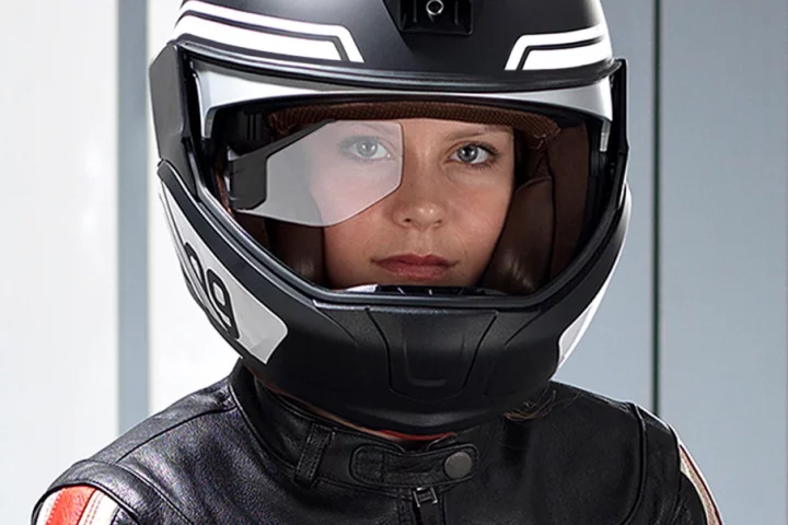 According to BMW the motorcycle helmet of the future will do much more than simply protect the rider's head