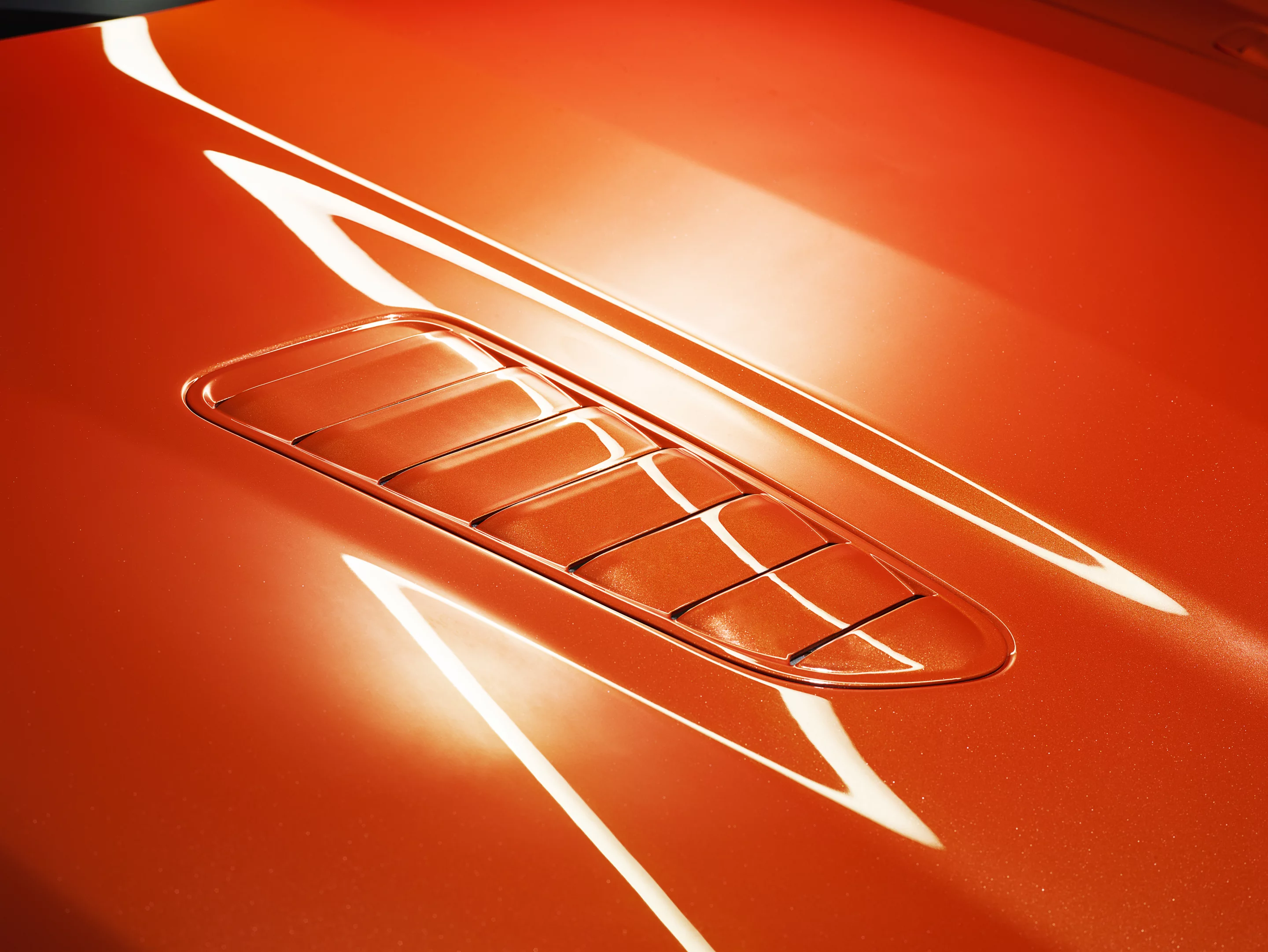 The Jaguar F-Type SVR bonnet vent