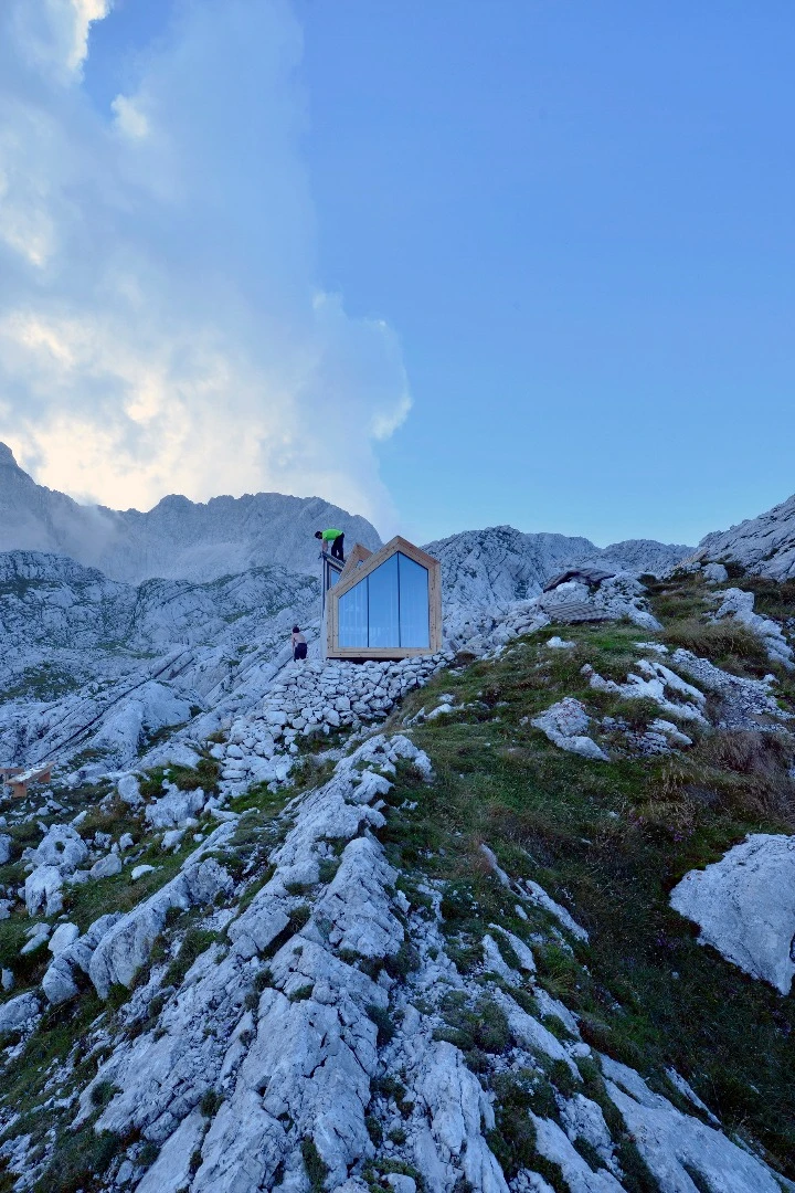 The Alpine Shelter is an object that represents a basic human necessity, a shelter