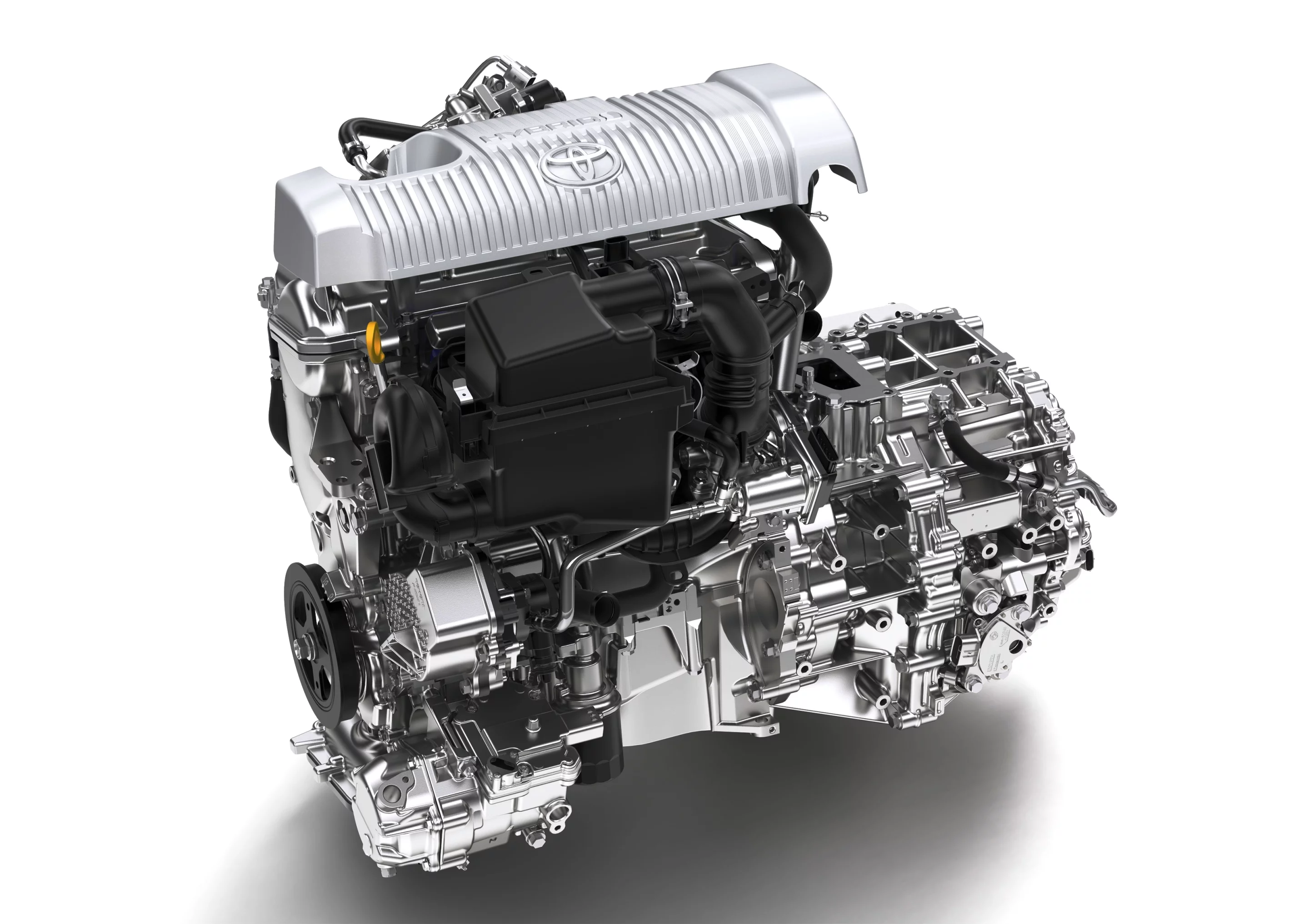 The new bonsai Toyota Hybrid Synergy Drive system for the Yaris