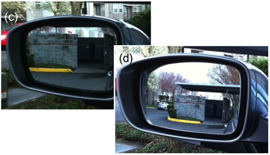 Car Mirror Copies Eyeglasses To Eliminate Blind Spots Car Mirror Copies Eyeglasses To, Are Blind Spot Mirrors Legal In Canada